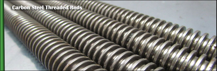 ASTM A307 Carbon Steel Threaded Rods stock at our Vasai, Mumbai Factory