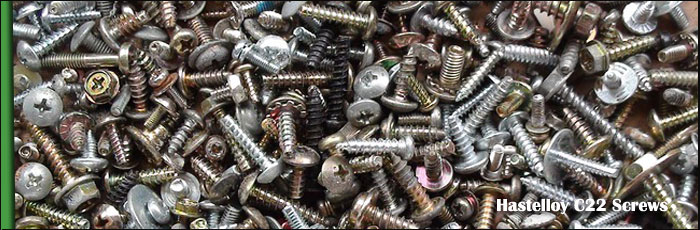 Hastelloy C22 screws at our Vasai, Mumbai Factory