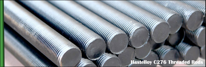 Hastelloy C276 Threaded Rods Manufactured at our Vasai, Mumbai Factory