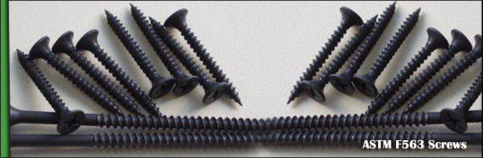 ASTM F563 Screws Stock at our Vasai, Mumbai Factory