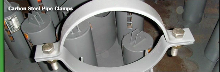 ASTM A307 Carbon Steel Pipe Clamps at our Vasai, Mumbai Factory