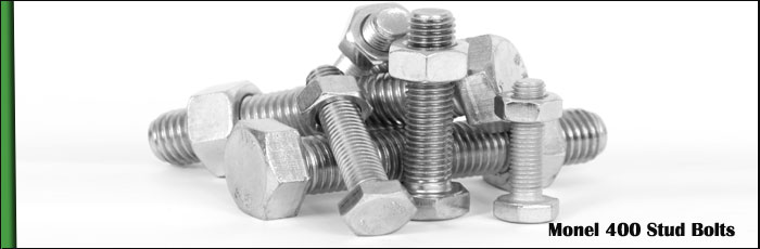Monel 400 Stud Bolts Manufactured at our Vasai, Mumbai Factory